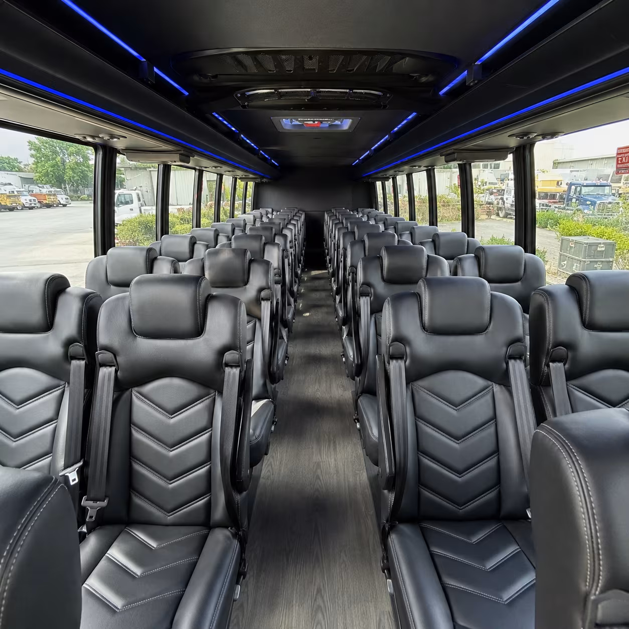 Clovis Airport Shuttle & Transportation party bus exterior