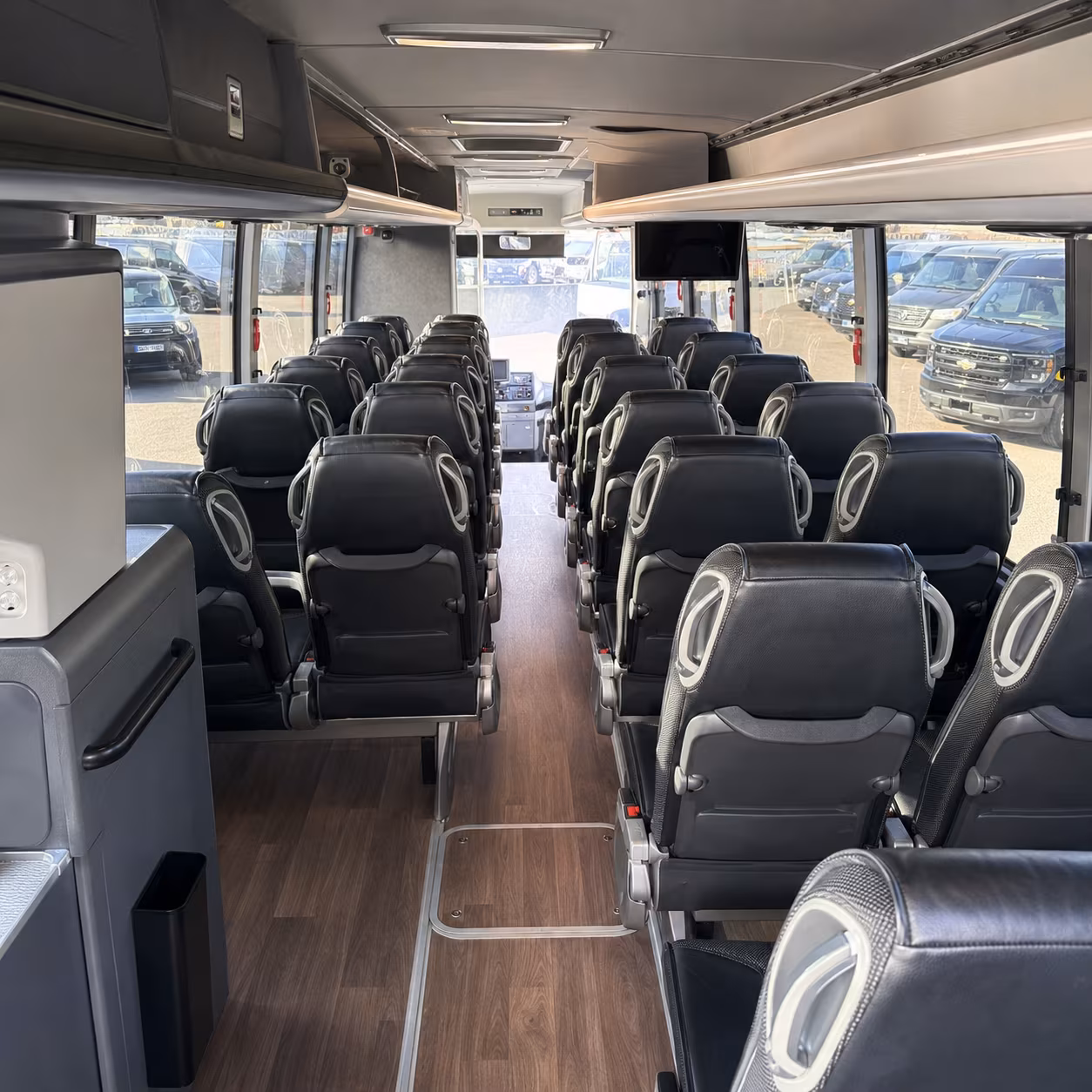 Clovis Airport Shuttle & Transportation party bus exterior