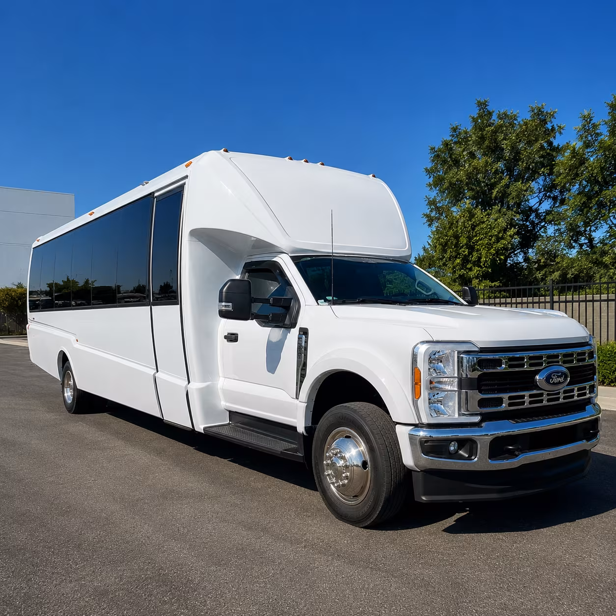 Clovis Airport Shuttle & Transportation party bus interior