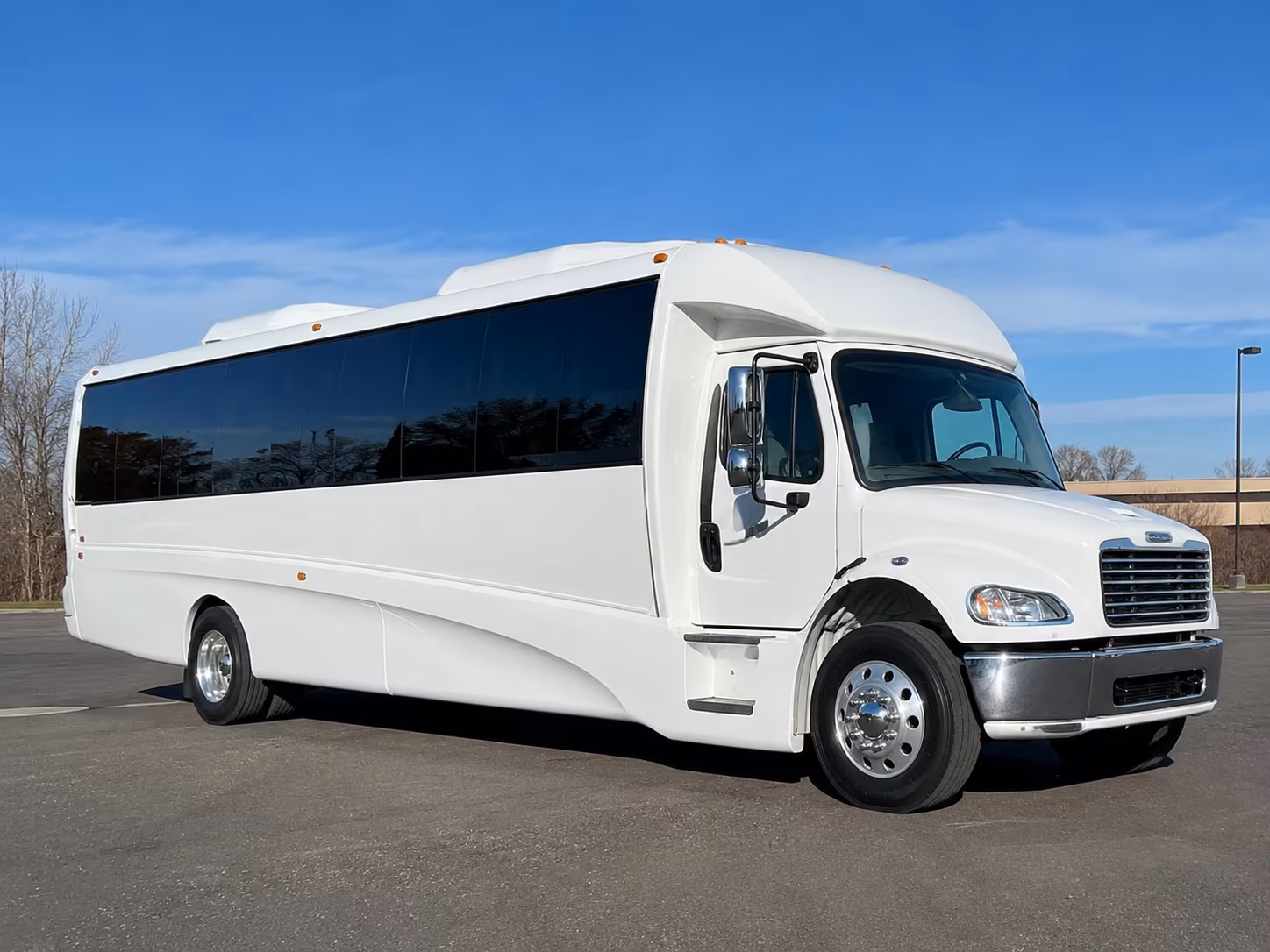 Clovis Private Event Transportation party bus interior