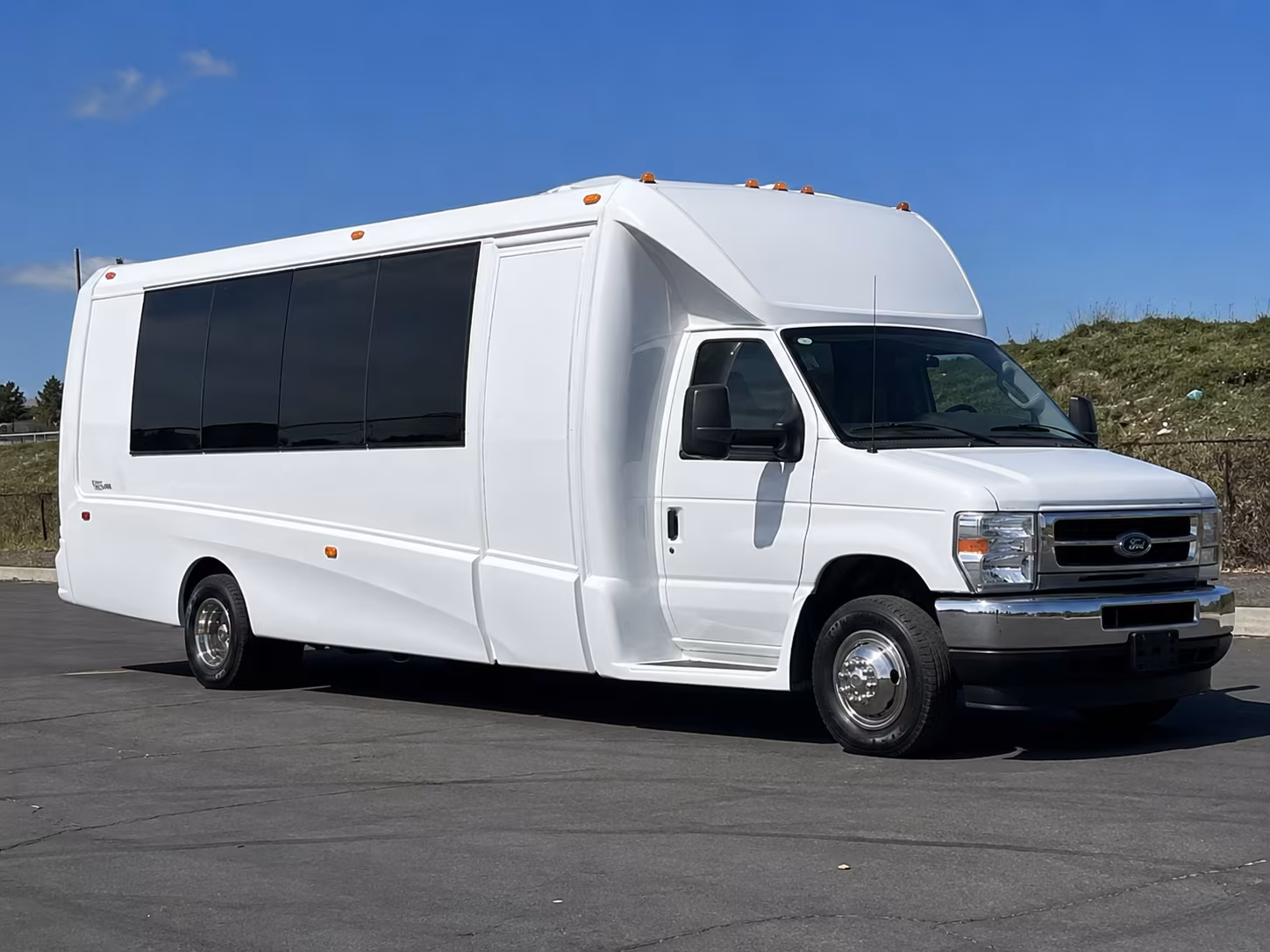 Clovis Sporting Event Transportation party bus interior