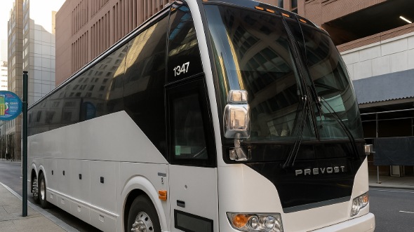 clovis private event transportation charter bus rental