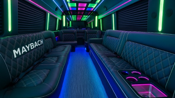 fresno 20 passenger party bus